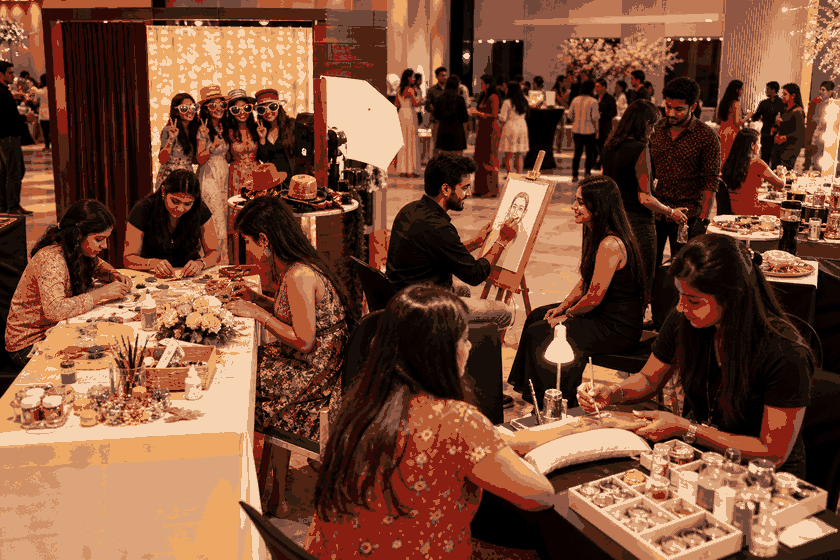 Instant Mug Printing activity for events in Gurgaon
