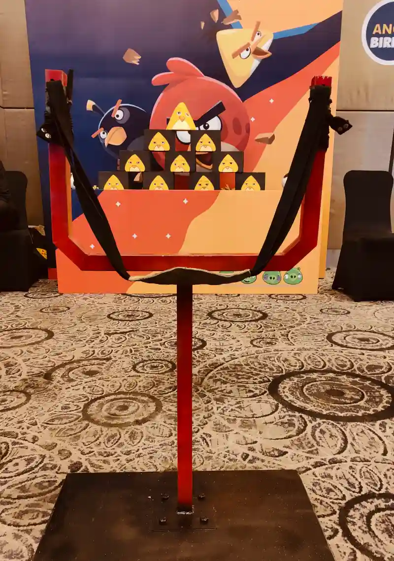 Angry Bird Game for big party games rental in Goa