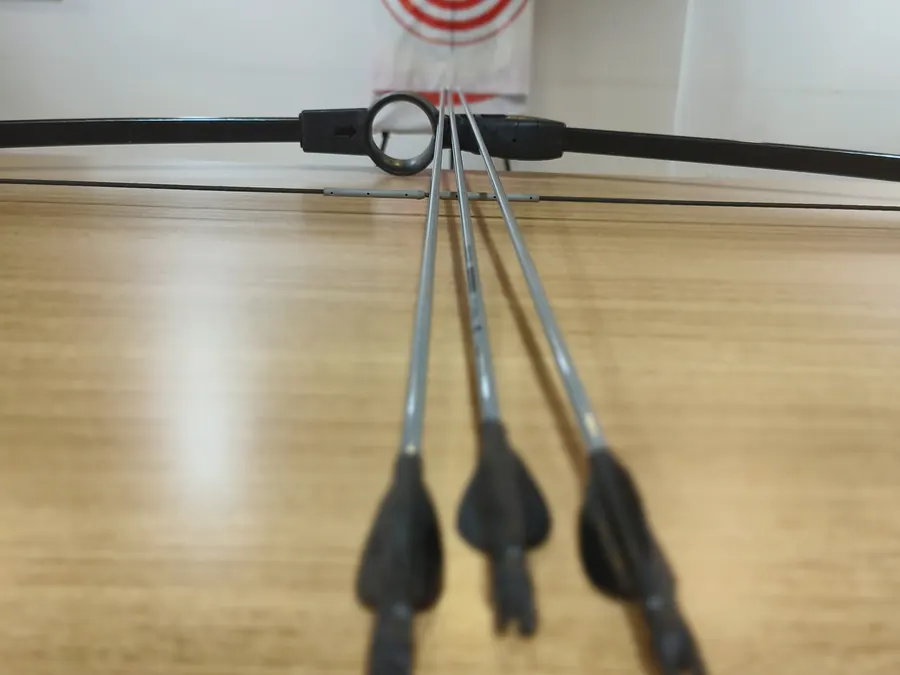 Event-ready archery game setup by Page One Memories in Gurgaon