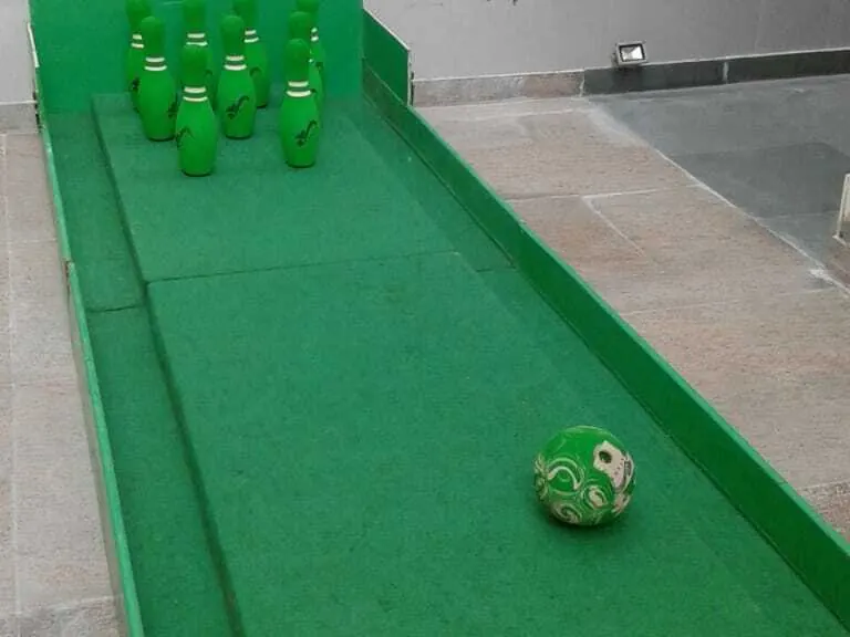 Bowling Alley Game rental setup for parties and corporate events in Gurgaon