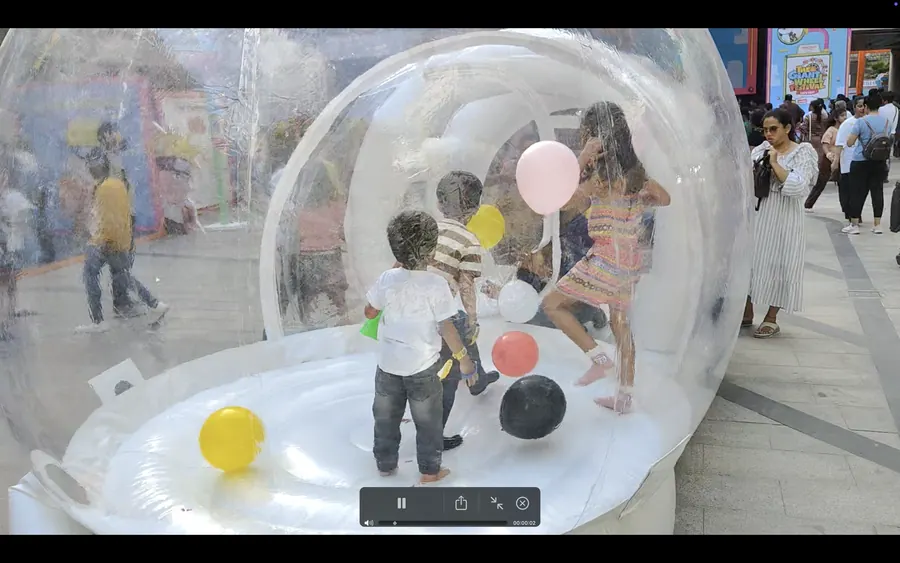 Bubble House rental setup for parties and corporate events in Goa