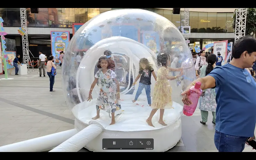 Bubble House game zone ready for guest engagement in Goa