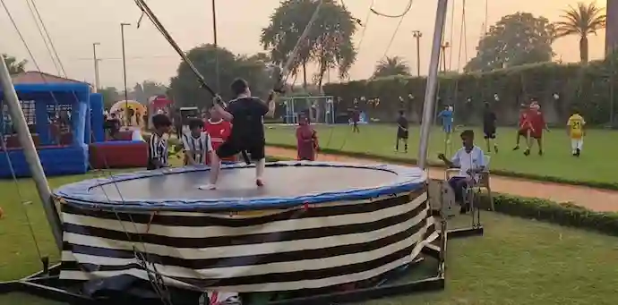 bungee jumping ride, kids bungee rental Noida