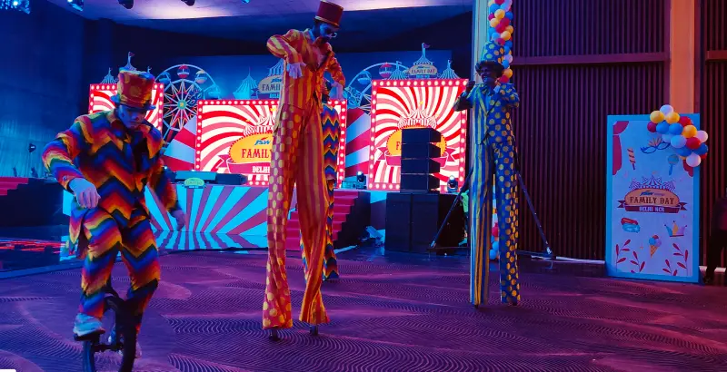 Carnival Artists entertainment service for events in Gurgaon