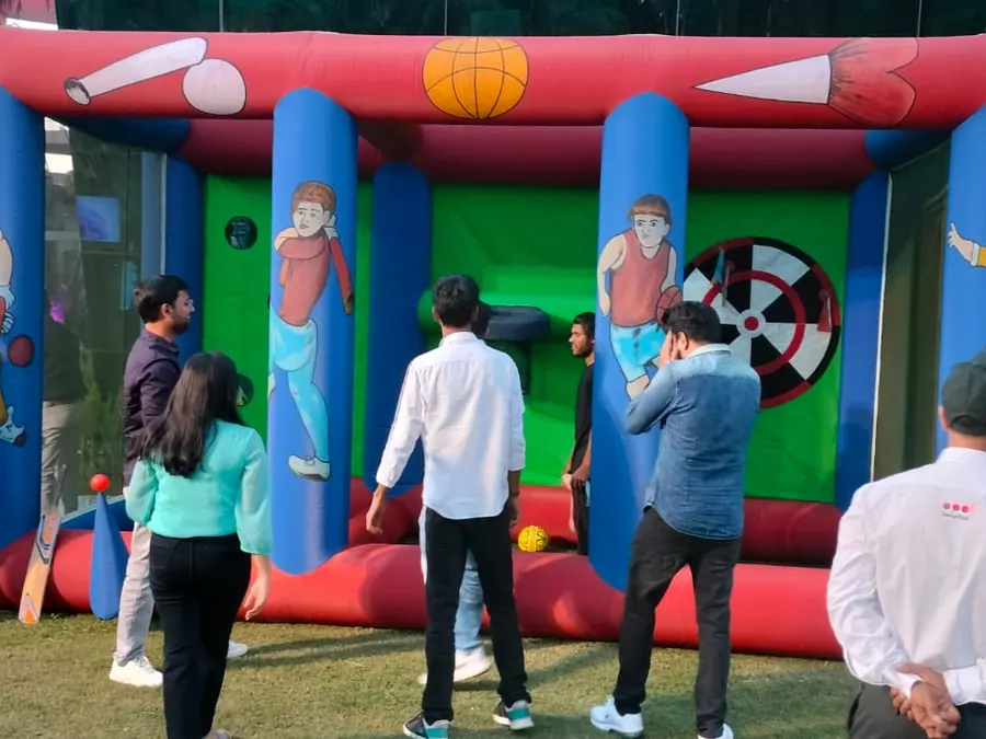 Carnival Games setup prepared for an event in Gurgaon