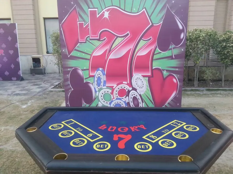 Casino Table Game game zone ready for guest engagement in Goa
