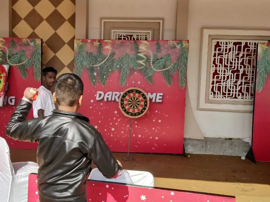 Dart Game setup prepared for an event in Mumbai