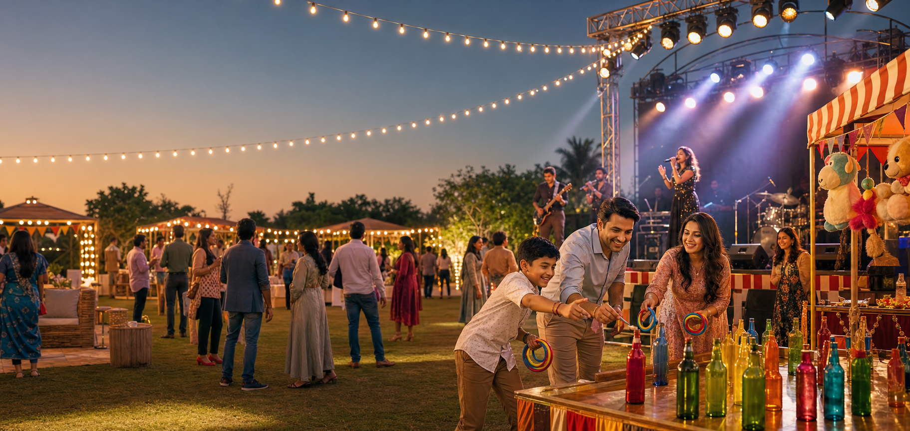 Event entertainment and planning services in Goa