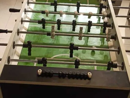 Foosball Table setup prepared for an event in Goa