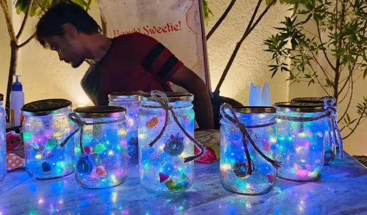 glow glitter jar, glow in the dark glitter jar Gurgaon