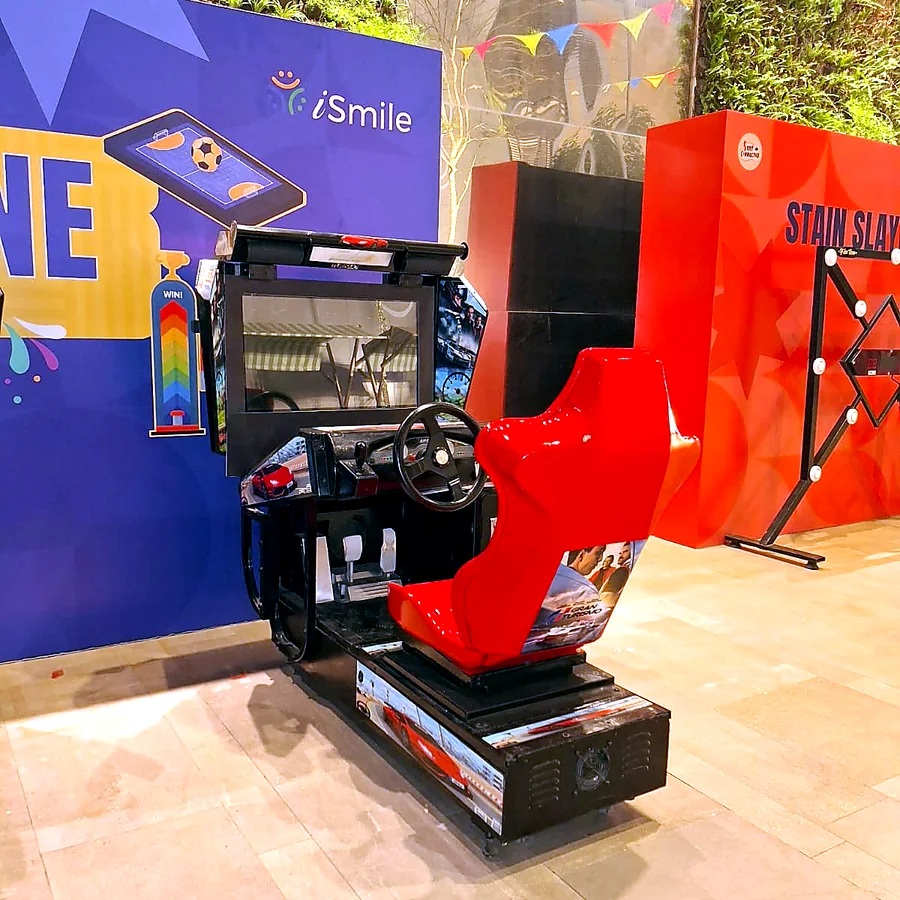 Car race arcade game for Goa events Car race arcade game for Goa events