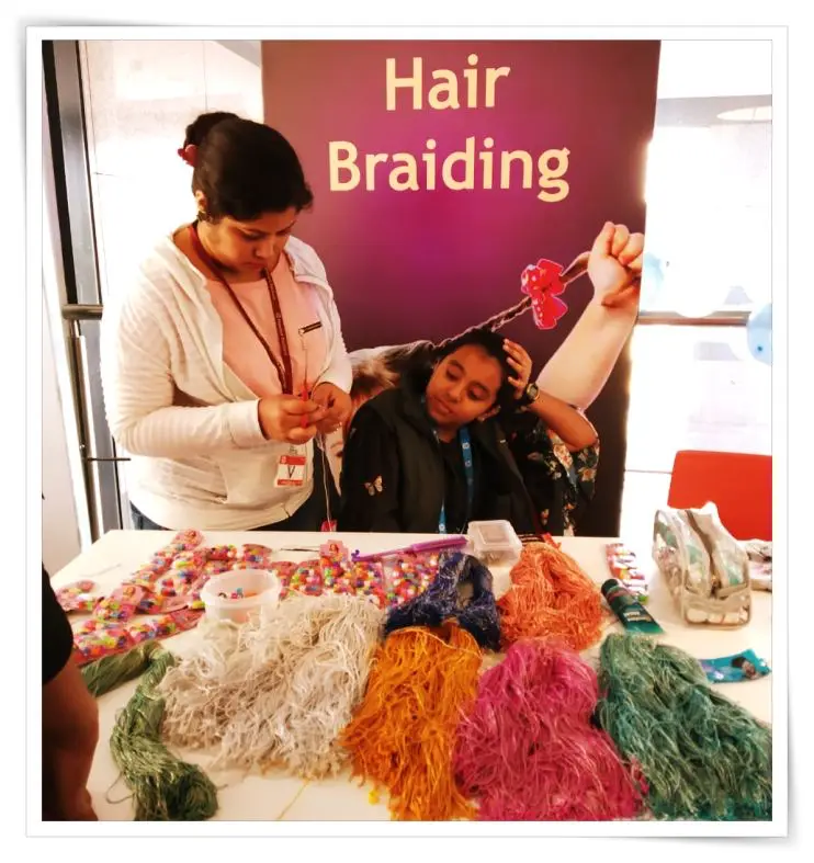 Hair Beading artist service for events in Jaipur