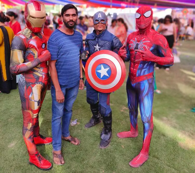 Live Characters & Mascots entertainment service for events in Gurgaon