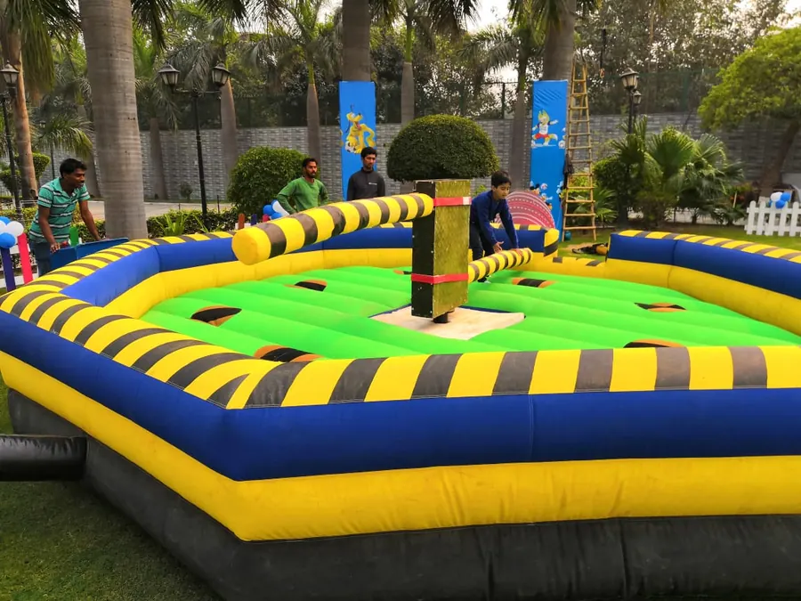 Meltdown Game setup prepared for an event in Goa