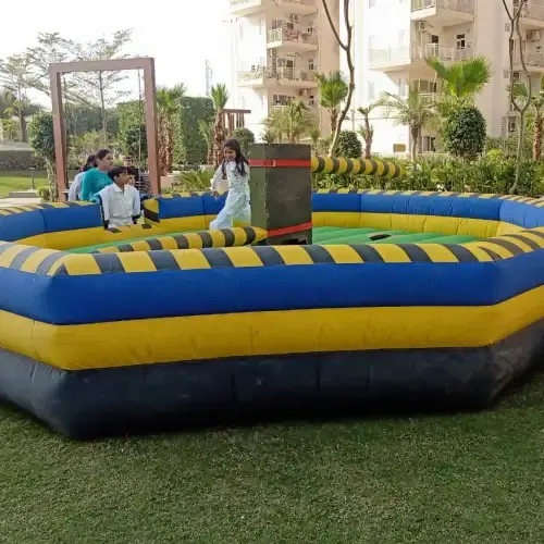 Event-ready meltdown game setup by Page One Memories in Goa