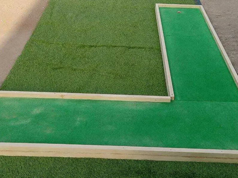 Mini Golf Game setup prepared for an event in Goa