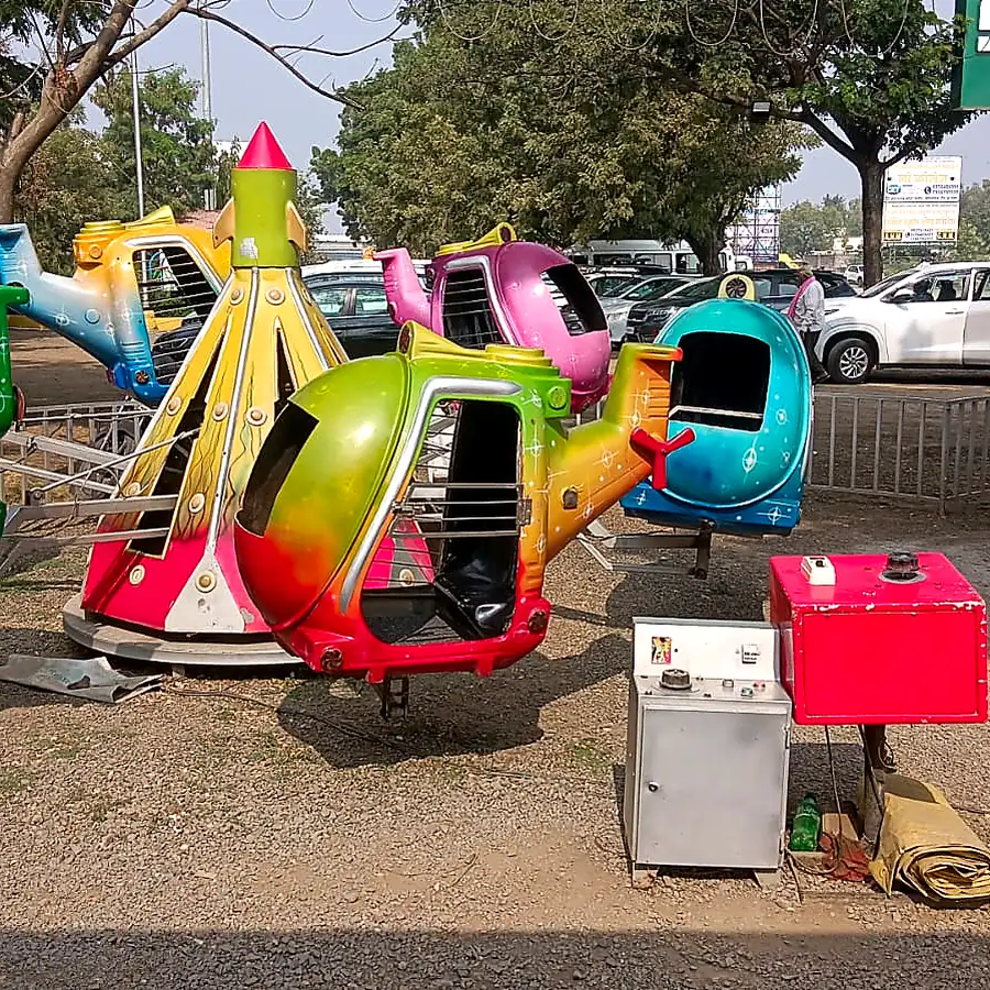 Aeroplane Ride for big party games rental in Mumbai