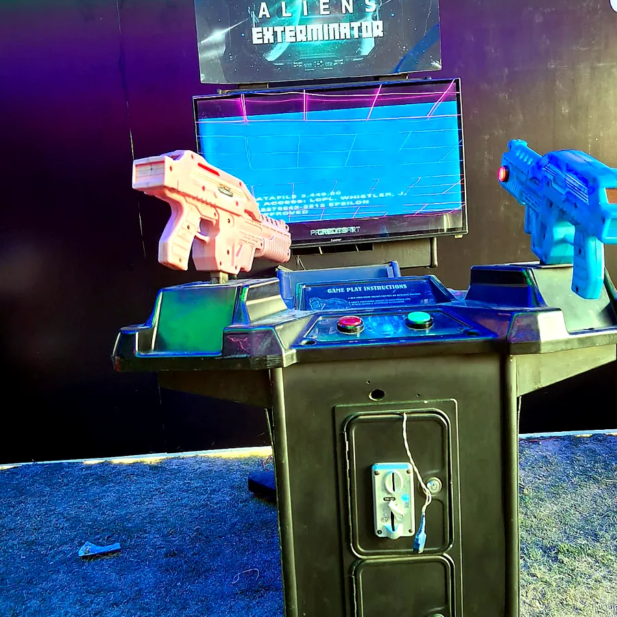 Alien Shooting Game for big party games rental in Mumbai