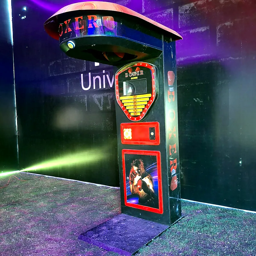 Power Punch Arcade Game for big party games rental in Mumbai