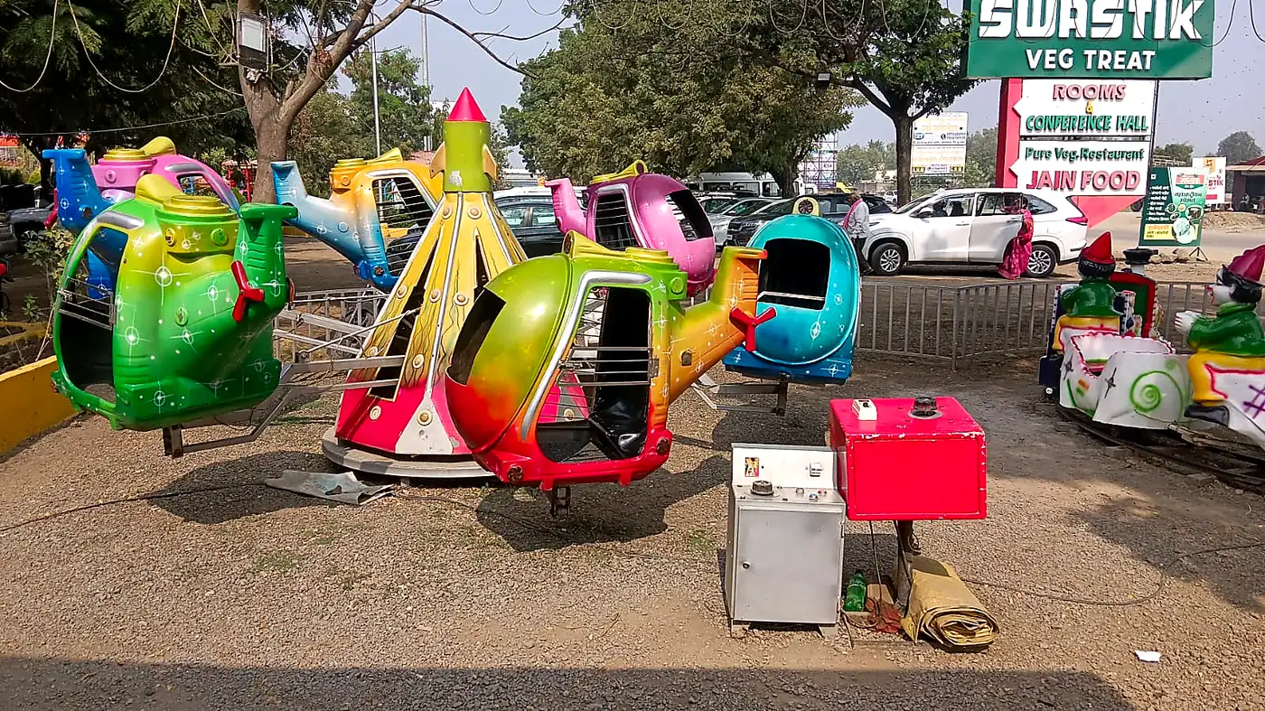 Aeroplane ride rental setup for events in Mumbai