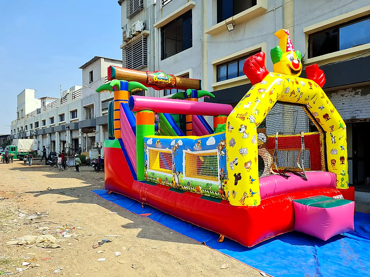 Bouncy inflatable rental for kids events in Mumbai