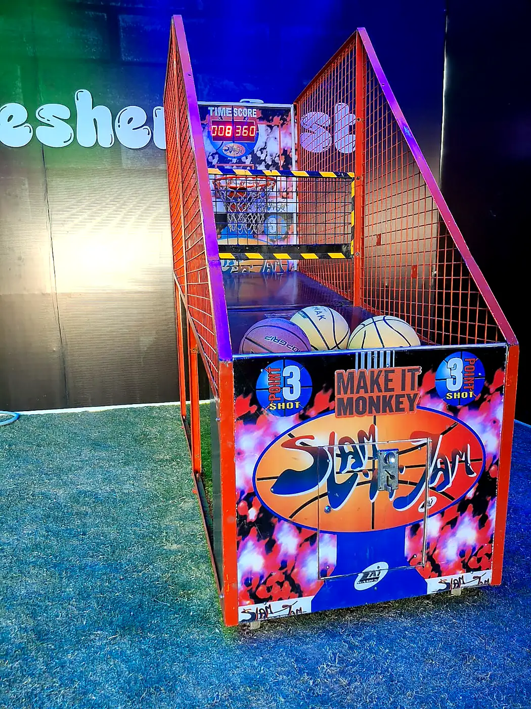 Electronic basketball arcade game rental in Mumbai