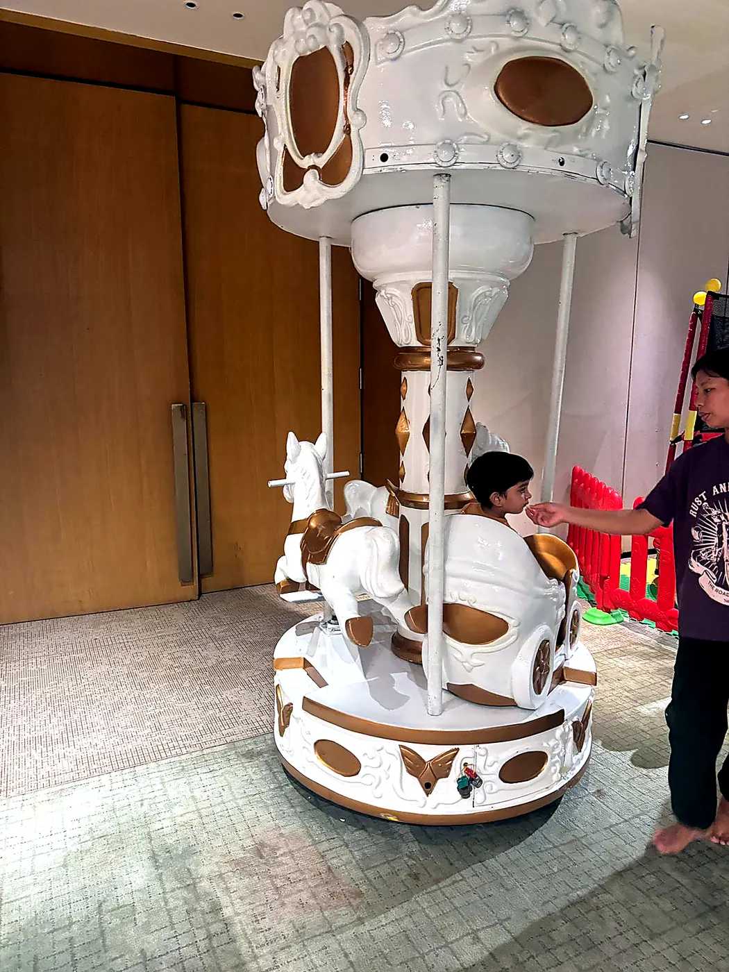 Merry go round ride rental for children events in Mumbai