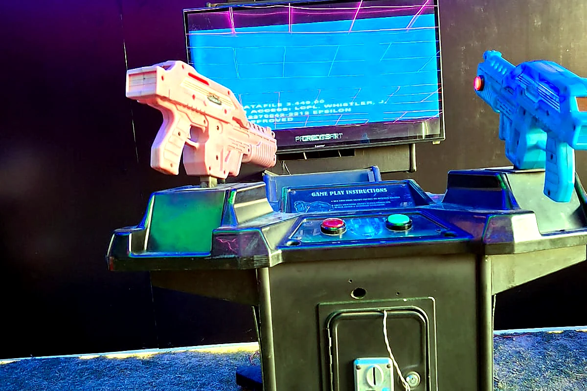 Alien Shooting Arcade Game on Rent in Mumbai