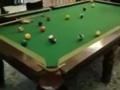 Pool Table setup prepared for an event in Goa