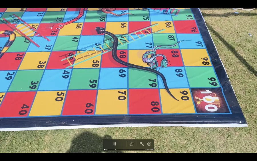 Snake and Ladder Game rental setup for parties and corporate events in Goa