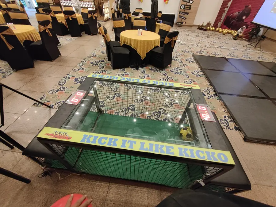 Subsoccer Game rental setup for parties and corporate events in Goa