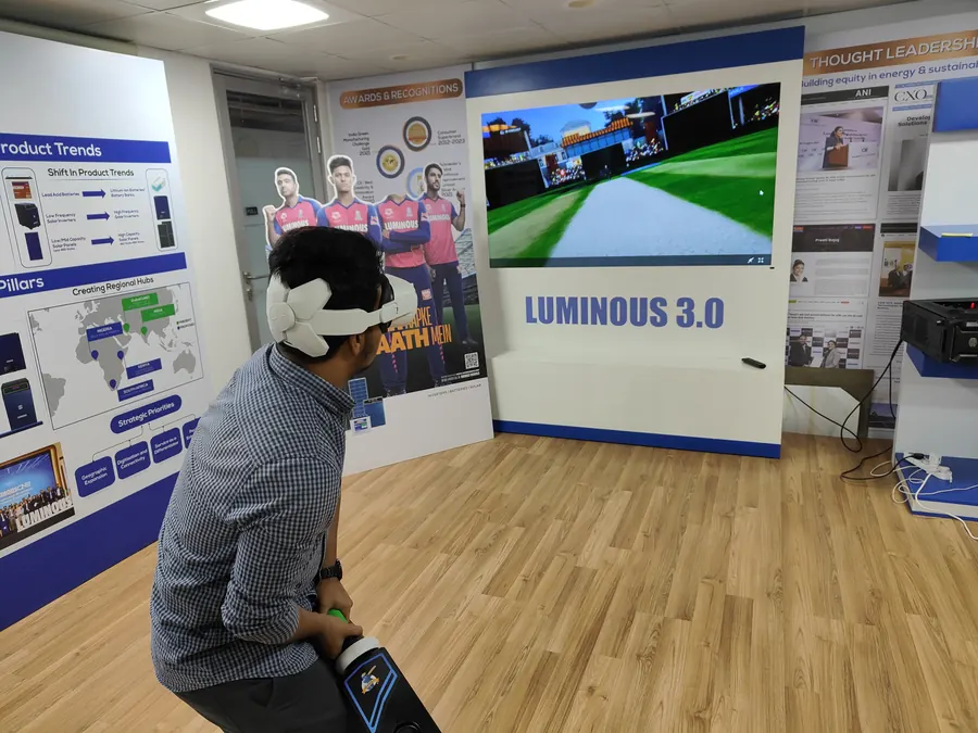 Event-ready vr games setup by Page One Memories in Goa