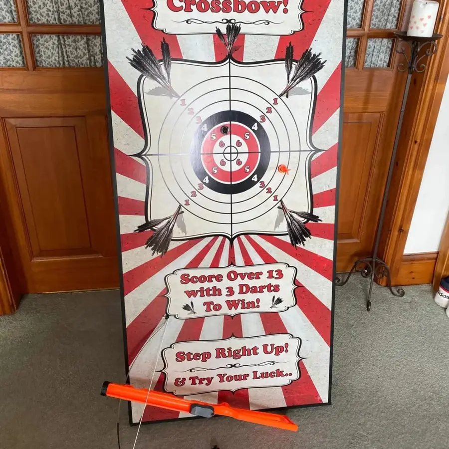 Event-ready wooden games setup by Page One Memories in Delhi