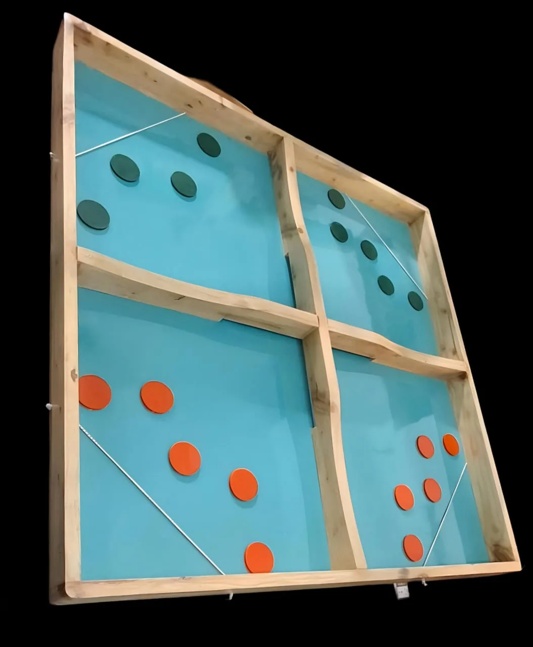 String Hockey Table wooden game setup for events in Gurgaon