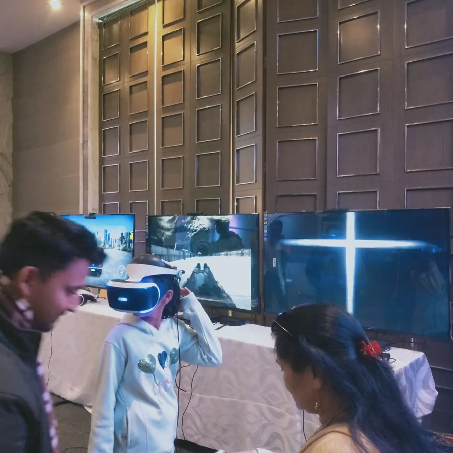 Xbox and PS4 Gaming rental setup for parties and corporate events in Goa