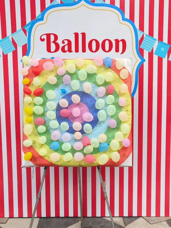 Balloon shooting game rentals gurgaon