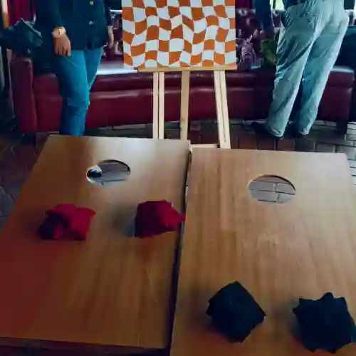 Cornhole game rental, lawn games, party games Gurgaon
