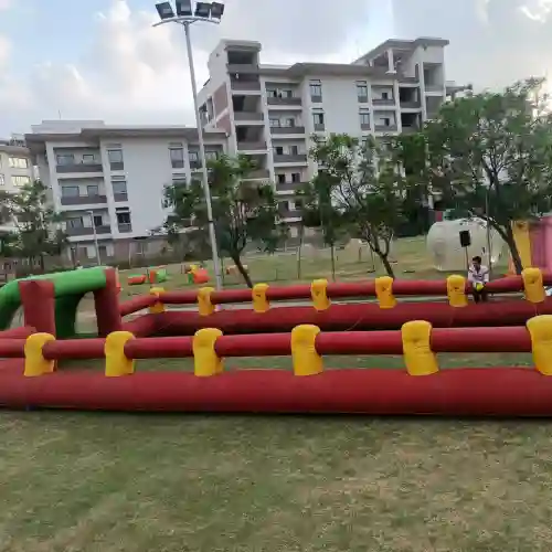 Human Foosball, interactive team game, party games rental