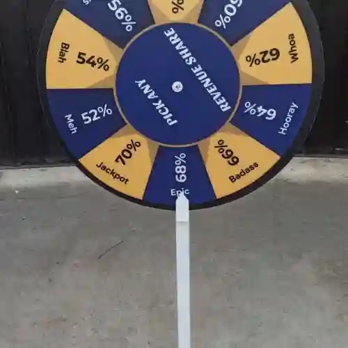 Spin the Wheel Game rental for corporate and carnival events