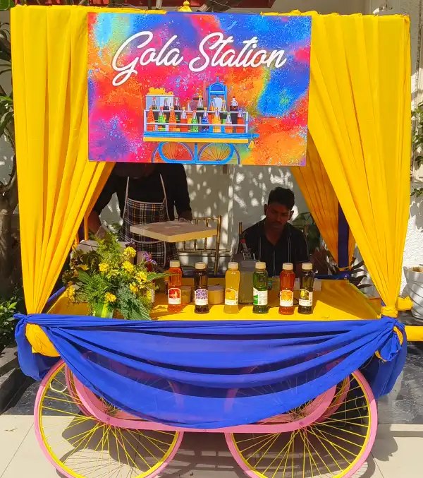 Chuski stall setup on rent in gurgaon