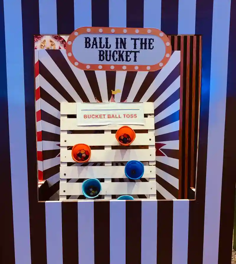 ball in the bucket game, ball and bucket game, balls in a bucket game mumbai